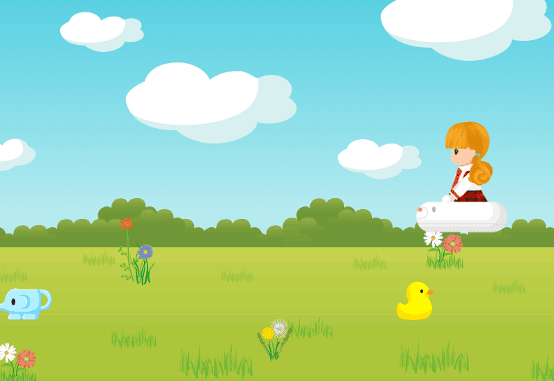 ミキちゃんマキちゃんすべりだいゲーム screenshot
