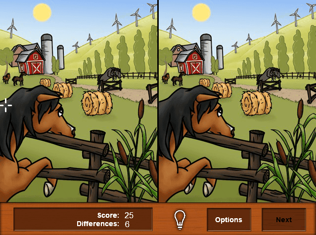 Mustang's Big Air Dream: Find the Differences screenshot