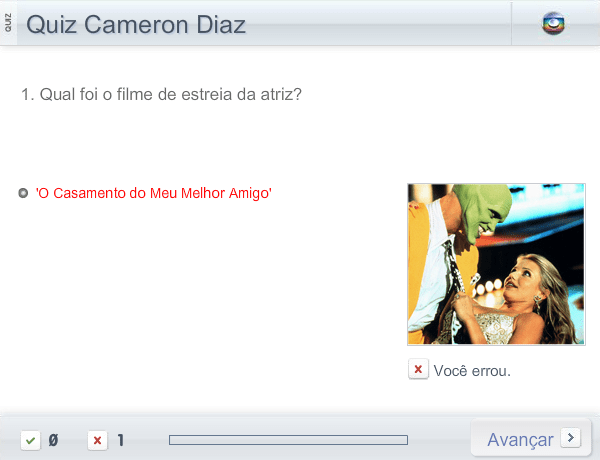 Quiz Cameron Diaz screenshot