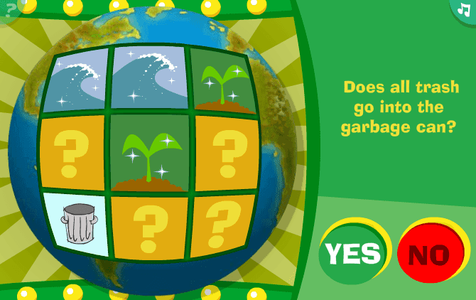 The Three-In-A-Row Green Planet Show screenshot
