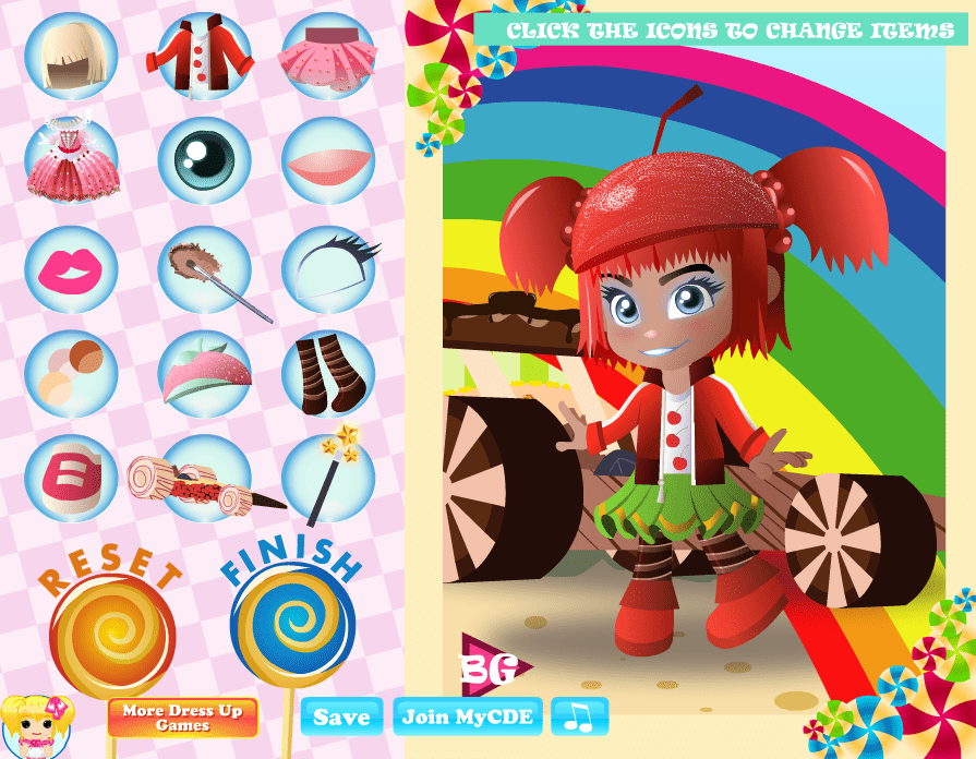 Sugar Rush Dress Up screenshot