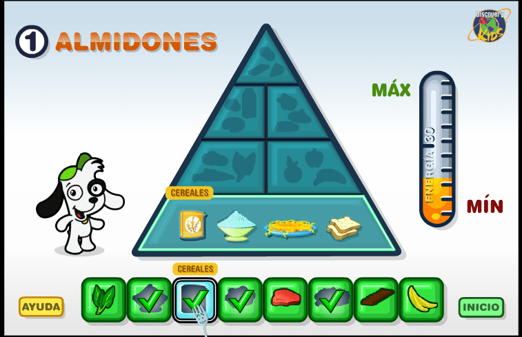 Doki y los alimentos screenshot