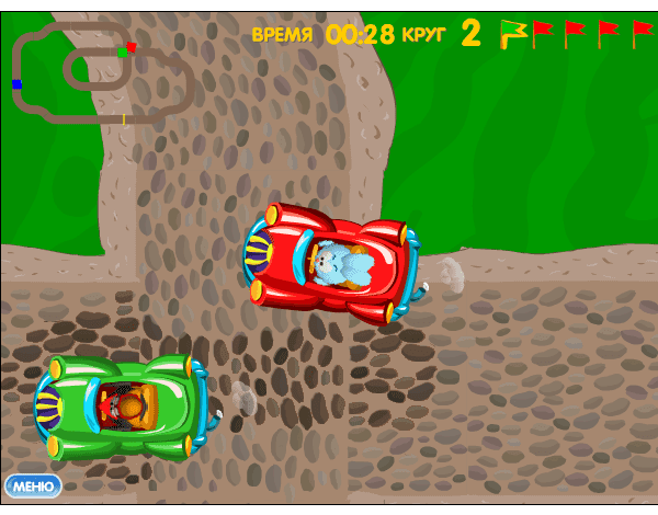 Олимпиарик: Веселые гонки screenshot