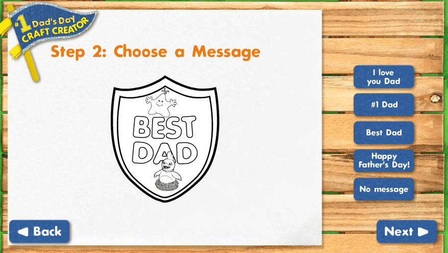 #1 Dad's Day Craft Creator screenshot