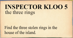 Inspector Kloo 5: The Three Rings