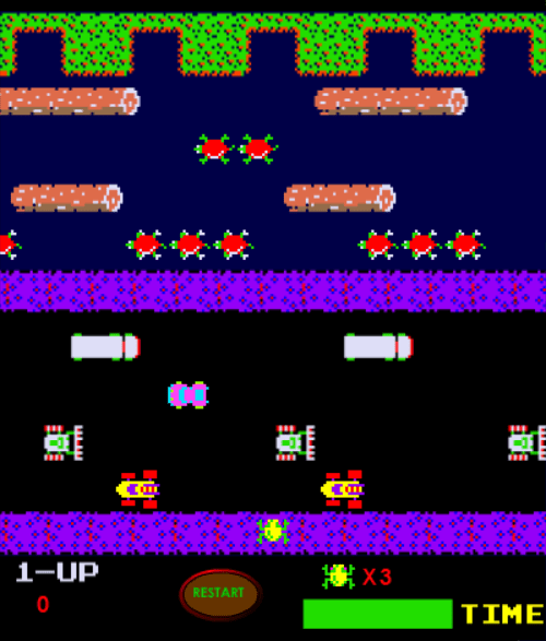Frogger: Flash Edition screenshot