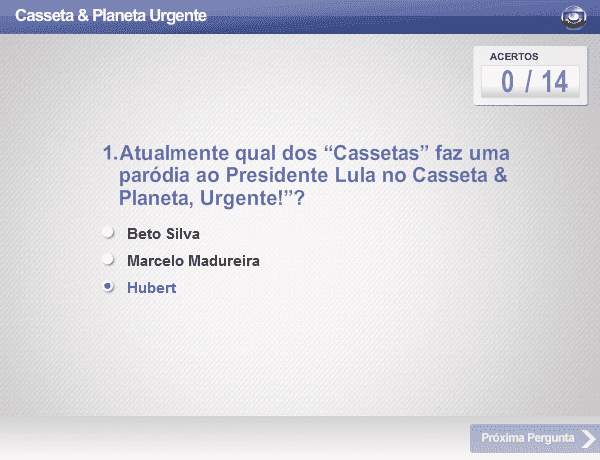 Casseta & Planeta Urgente screenshot