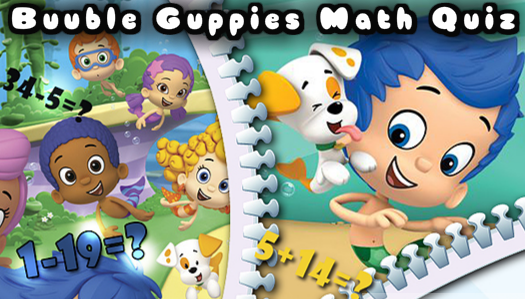 Bubble Guppies Math Quiz