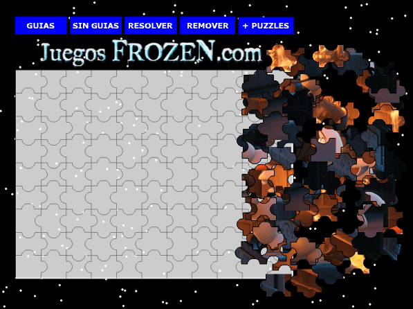 Puzzle: Olaf en la chimenea screenshot