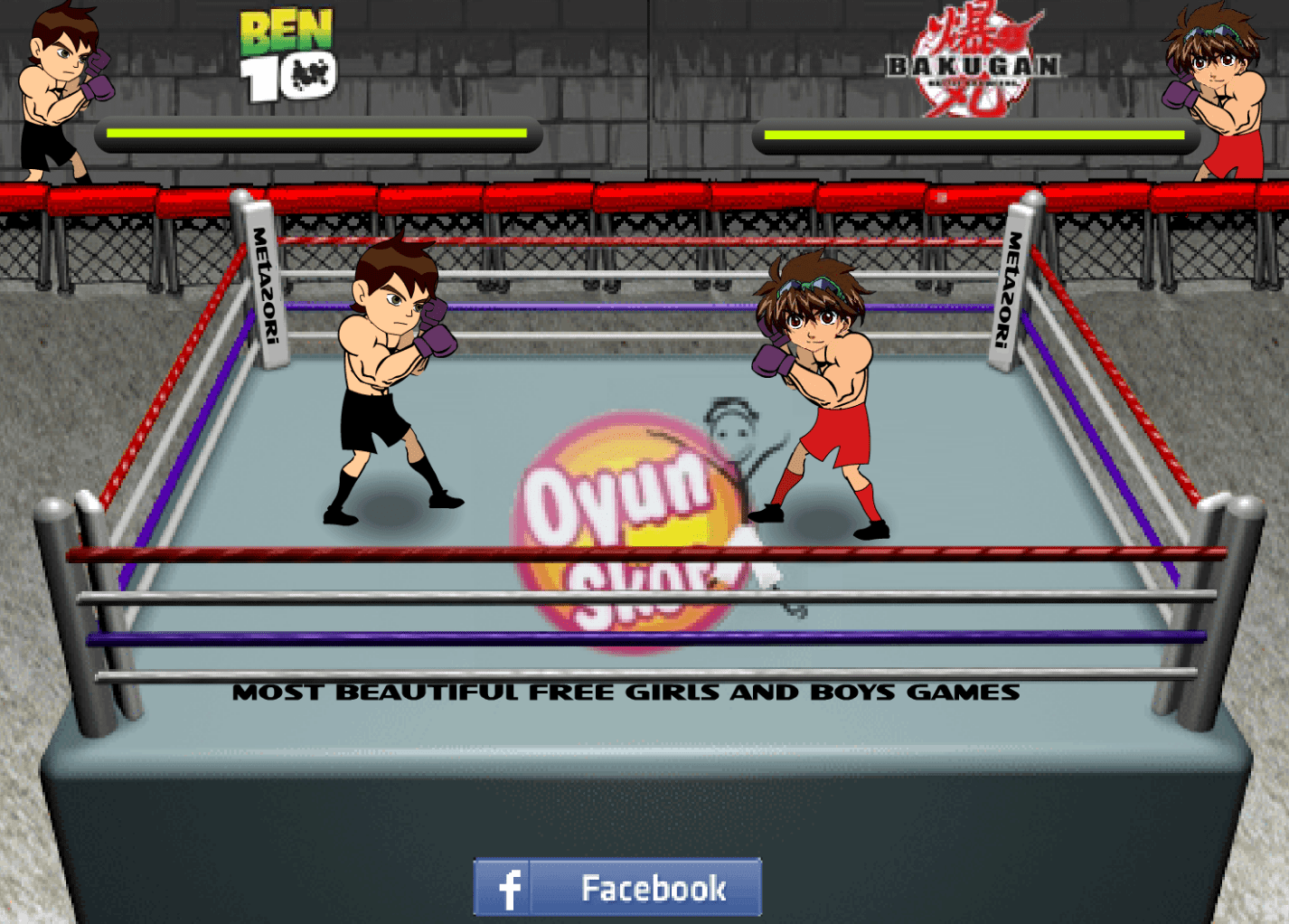 Ben 10: Bakugan Fight screenshot
