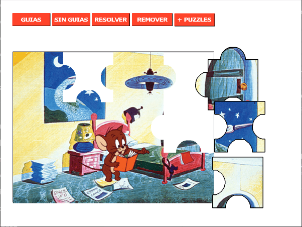Puzzle Jerry Space Ufo screenshot