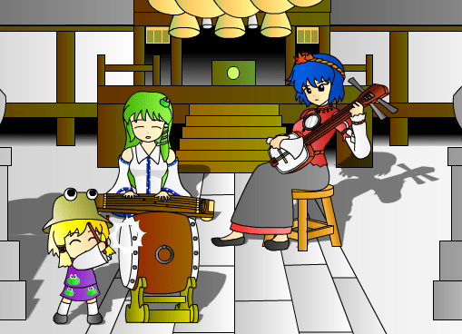 【東方手書き】ネイティブフェイス screenshot