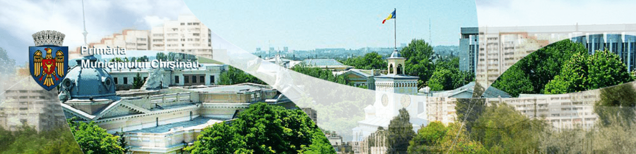 Primăria Municipiului Chişinău Header screenshot
