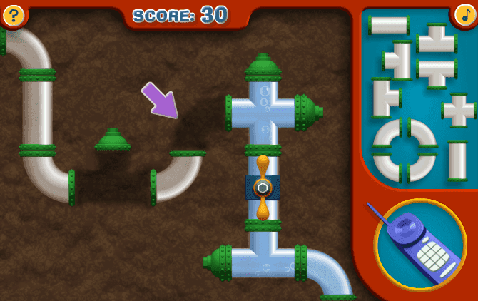 Manny's Puzzle Pipes screenshot