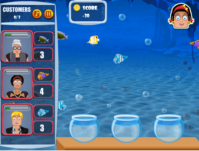 Zoe at Aquarium Shop screenshot