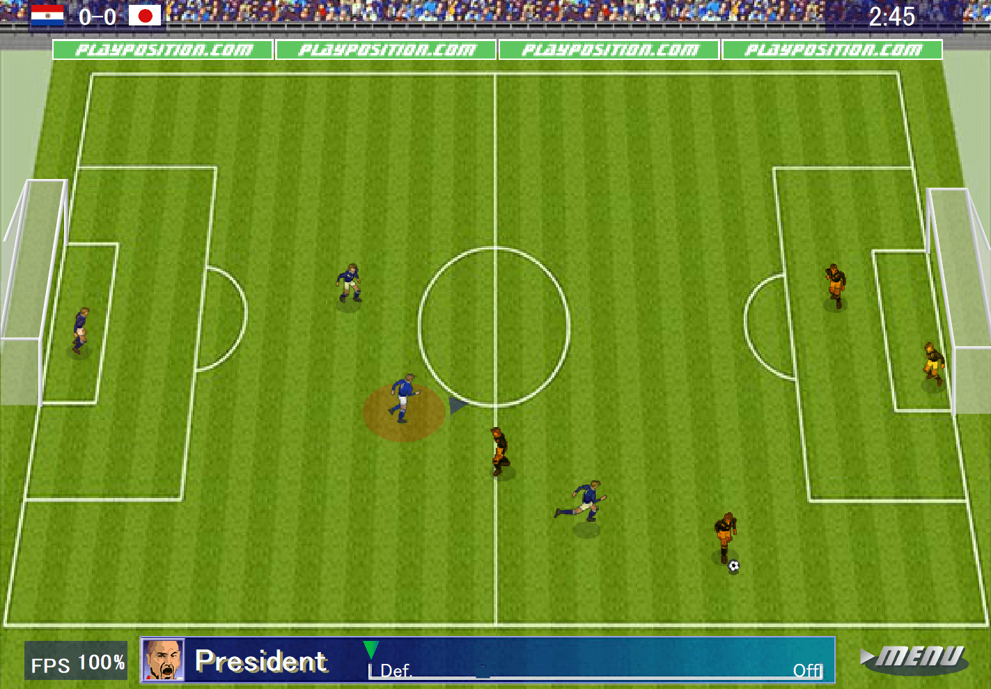 Super Defolme Soccer Extra Speed Version screenshot