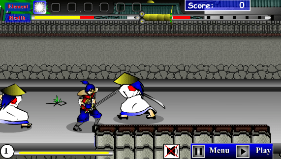 Samurai's Blood : Wazabi's Vengeance Stage 1 screenshot