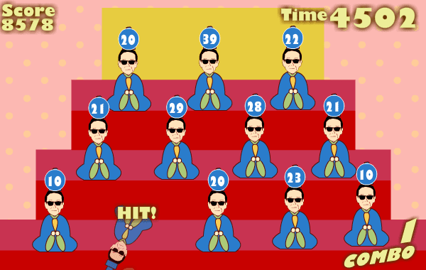 いいともゲーム！　ひな人形を倒センス～！ screenshot