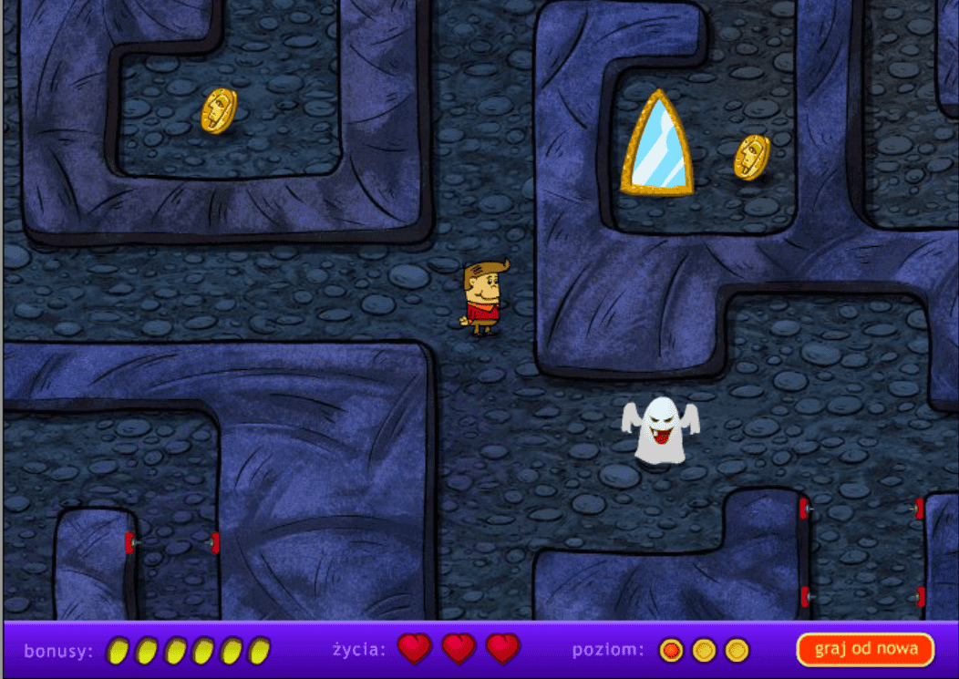 Labirynt pełen skarbów screenshot