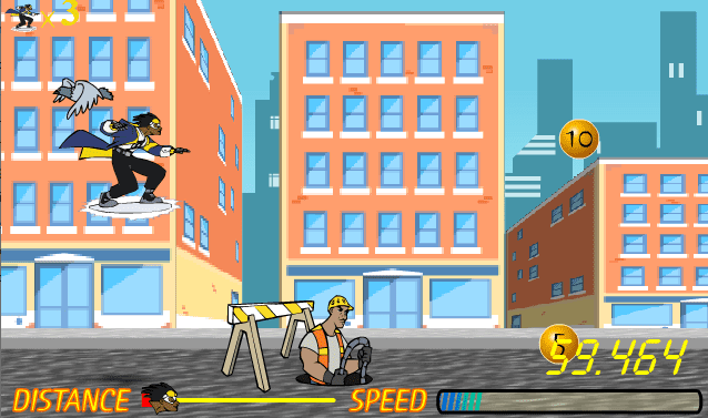 Static Shock: Sky Surfing screenshot