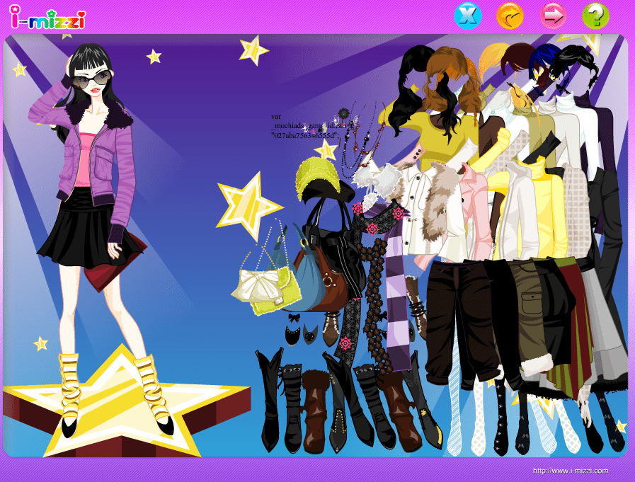 Fashion Model Dressup screenshot