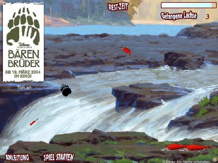 Kodas "Fang Den Fisch" screenshot