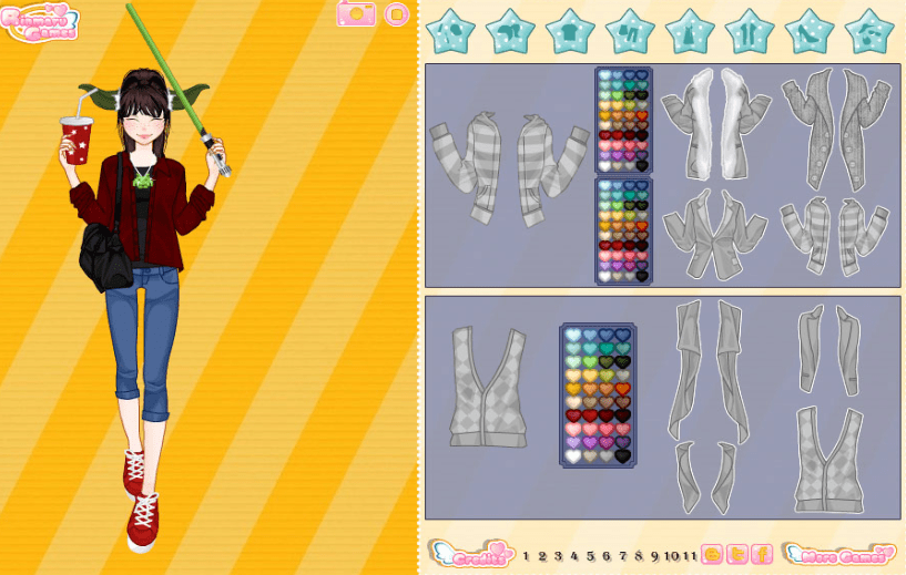 Mega Geek Girl Creator screenshot
