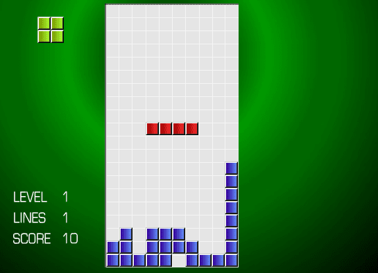 Tetris screenshot