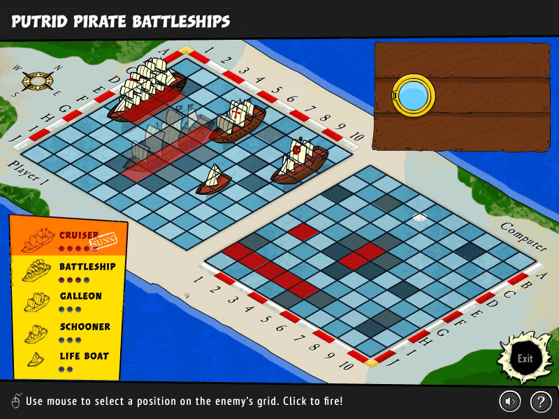 Horrible Histories - Putrid Pirate Battleships screenshot