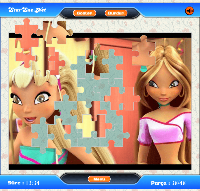 Winx Puzzle screenshot