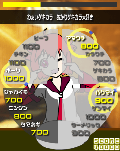 カツカレー3500~晋三ゲーム~ screenshot