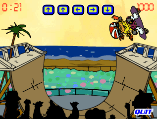 Rocket Power: Otto's Halfpipe Challenge screenshot
