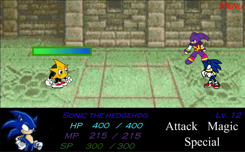 Sonic RPG Episode 2 screenshot