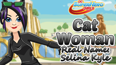 DC Super Hero Girls Catwoman Real Name Selina Kyle