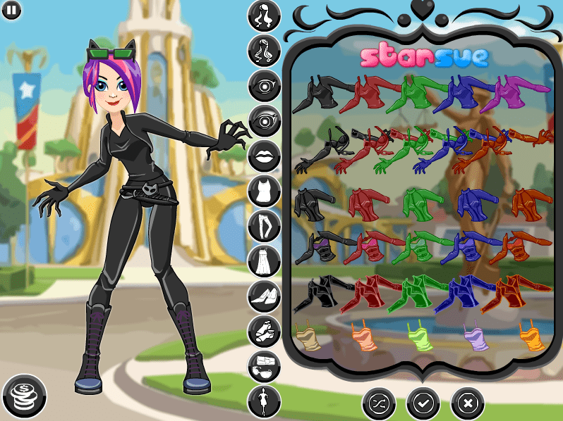 DC Super Hero Girls Catwoman Real Name Selina Kyle screenshot