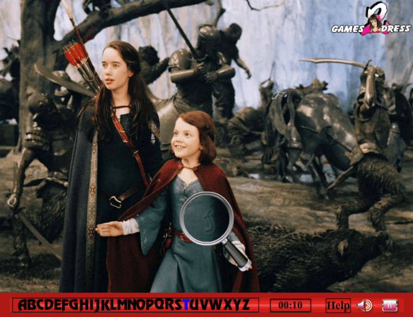Hidden Alphabets Narnia screenshot