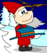 The great snowball fight