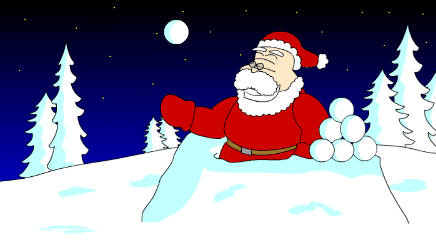 The great snowball fight screenshot