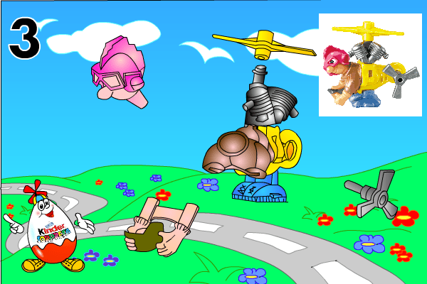 Costruisci l'Omino Kinder screenshot