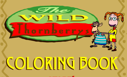 The Wild Thornberrys: Coloring Book