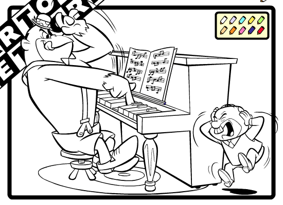 Cartoon Network Coloring: Magilla Gorilla screenshot