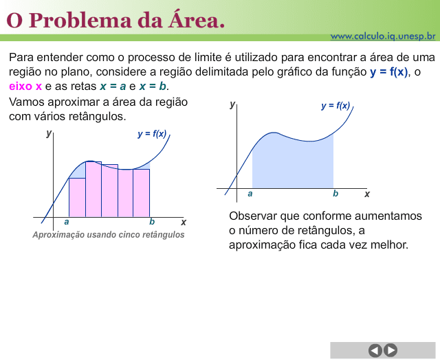O Problema da Área screenshot