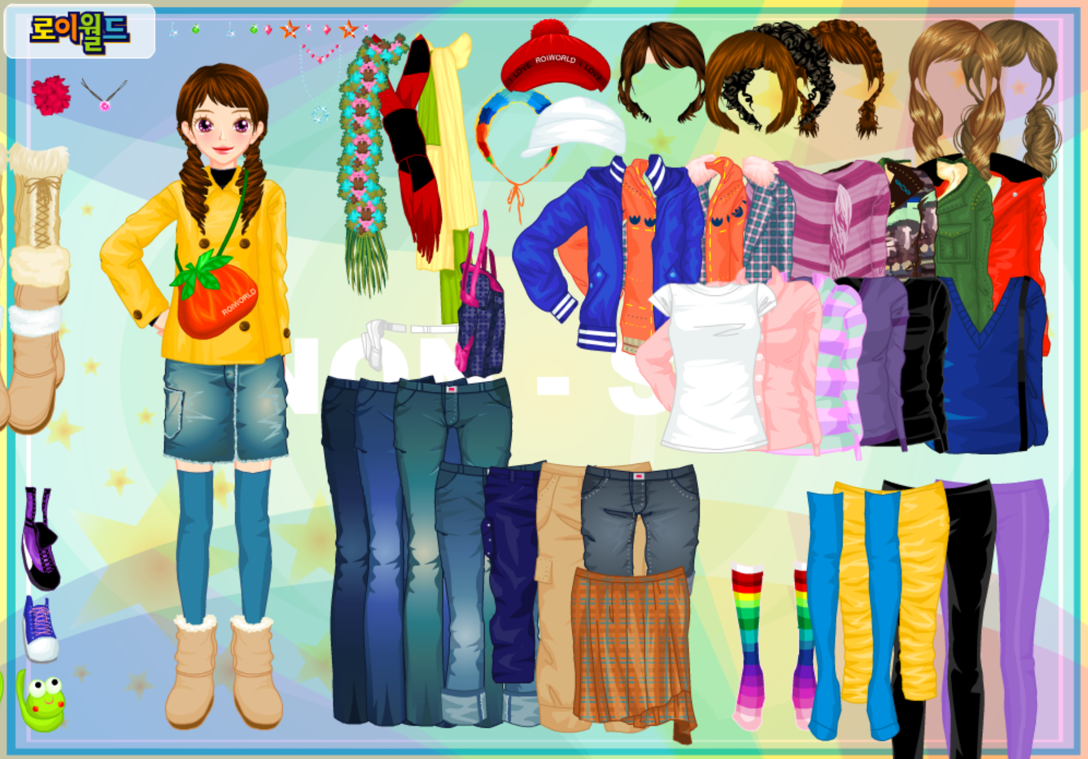 Roiworld Sweater Weather Dressup screenshot