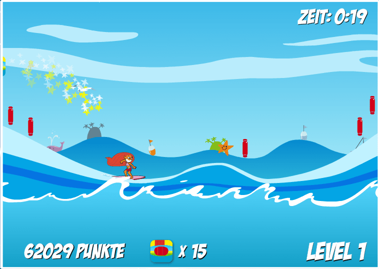 Surf Parcours screenshot