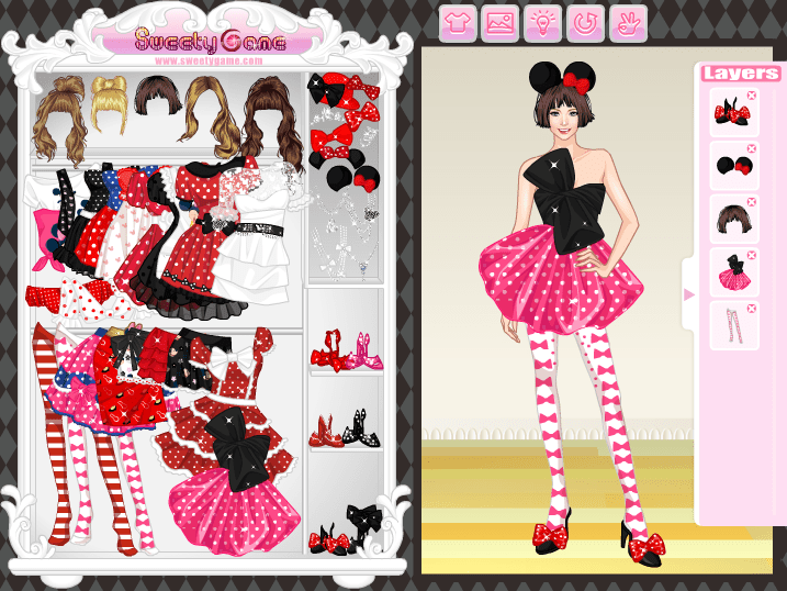 Mikey Princess Dress Up Game screenshot