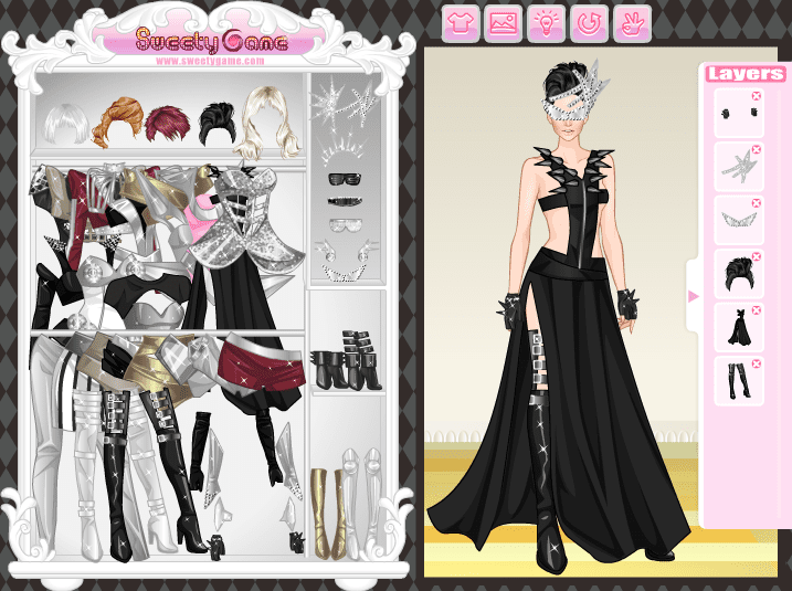 Future Warrior Princess Dress Up Game screenshot