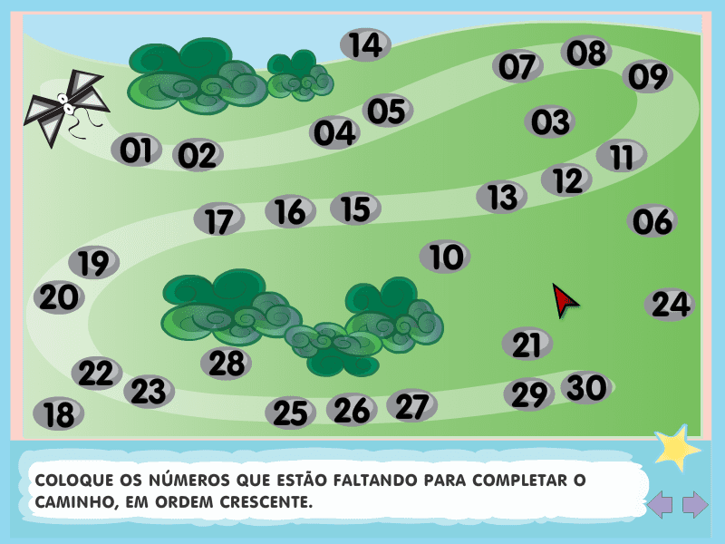 Trilha numérica screenshot