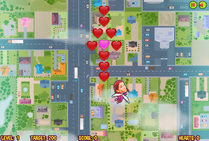 Cat's Heart Breaker Game screenshot