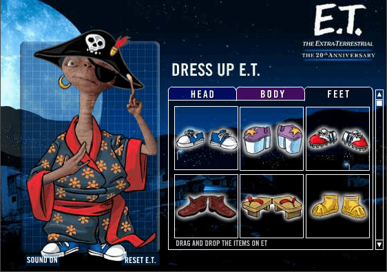Dress Up E.T. screenshot