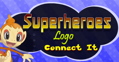 Superheroes Logo Connect It